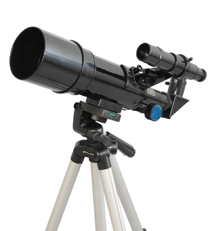 New Black 60mm Compact Refractor Telescope with FullSize Tripod and