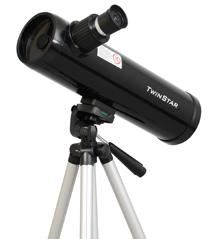 NEW Black 76mm Catadioptric Reflector Astronomy Telescope with Full