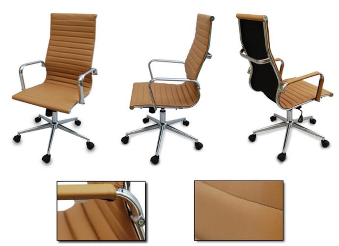 new tan modern executive ergonomic ribbed high back computer desk new tan modern executive ergonomic ribbed high back computer desk