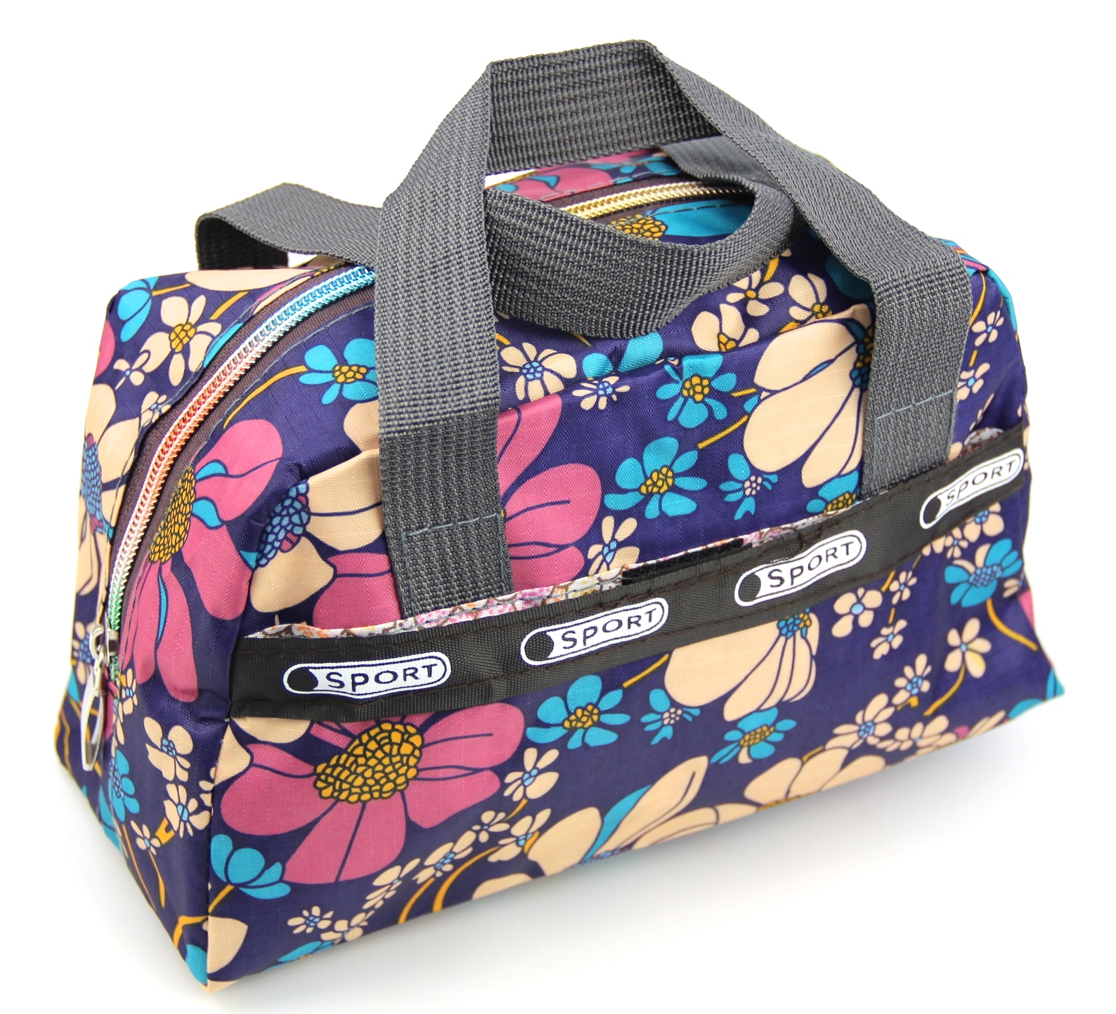 Lovely Resuable Picnic Lunch Bag Tote Travel Organizer Food Holder