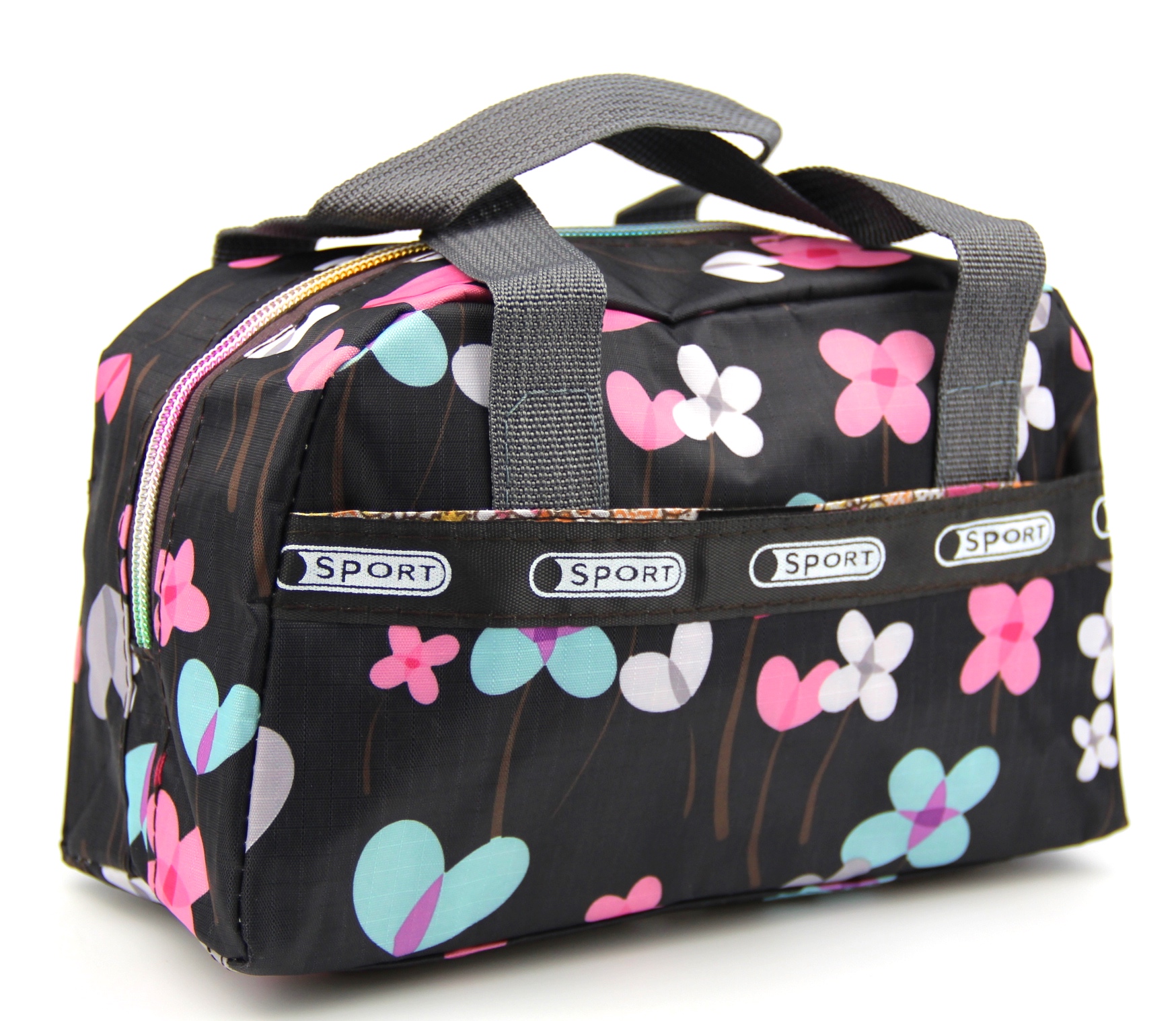 Lovely Resuable Picnic Lunch Bag Tote Travel Organizer Food Holder