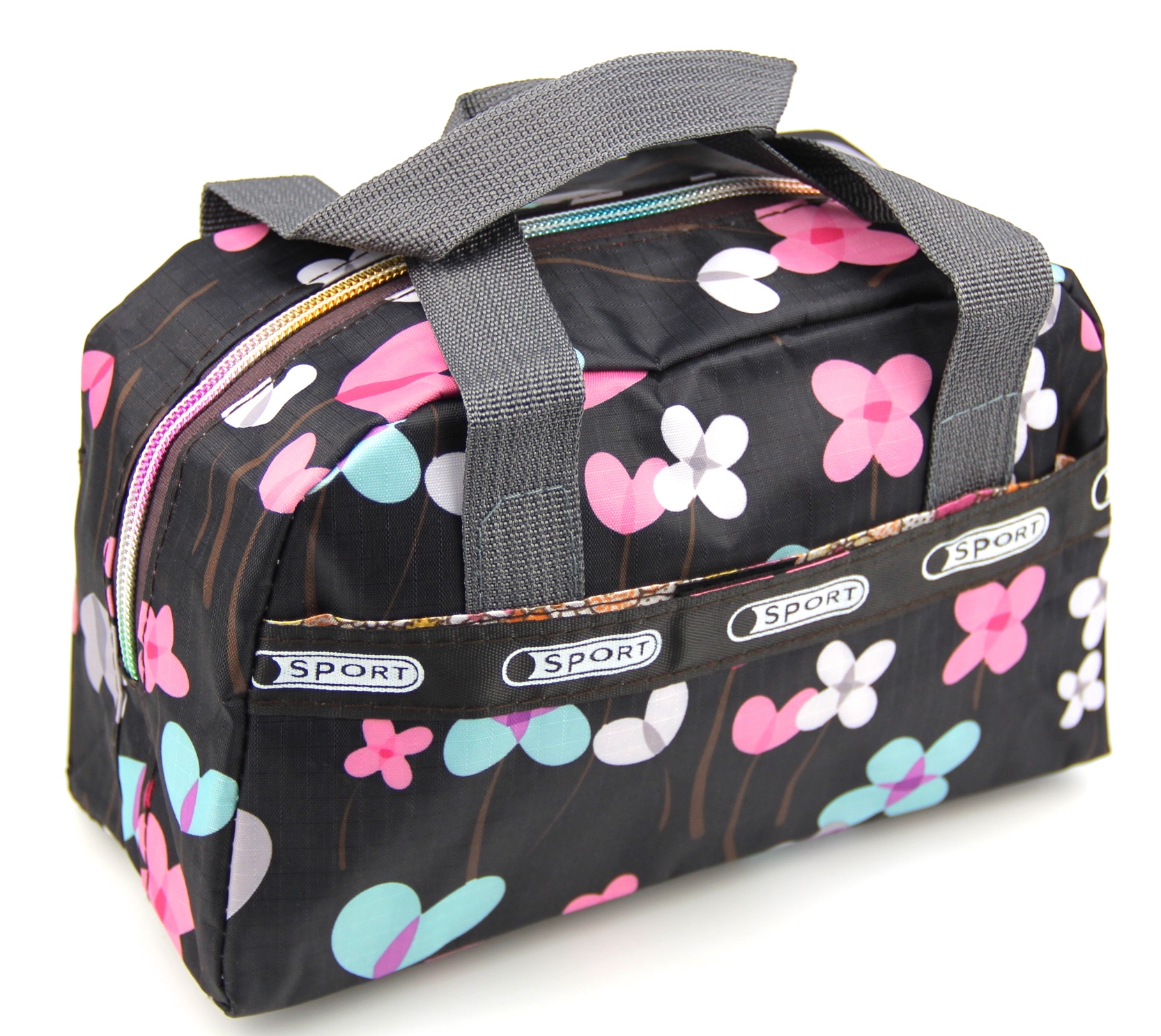 Lovely Resuable Picnic Lunch Bag Tote Travel Organizer Food Holder