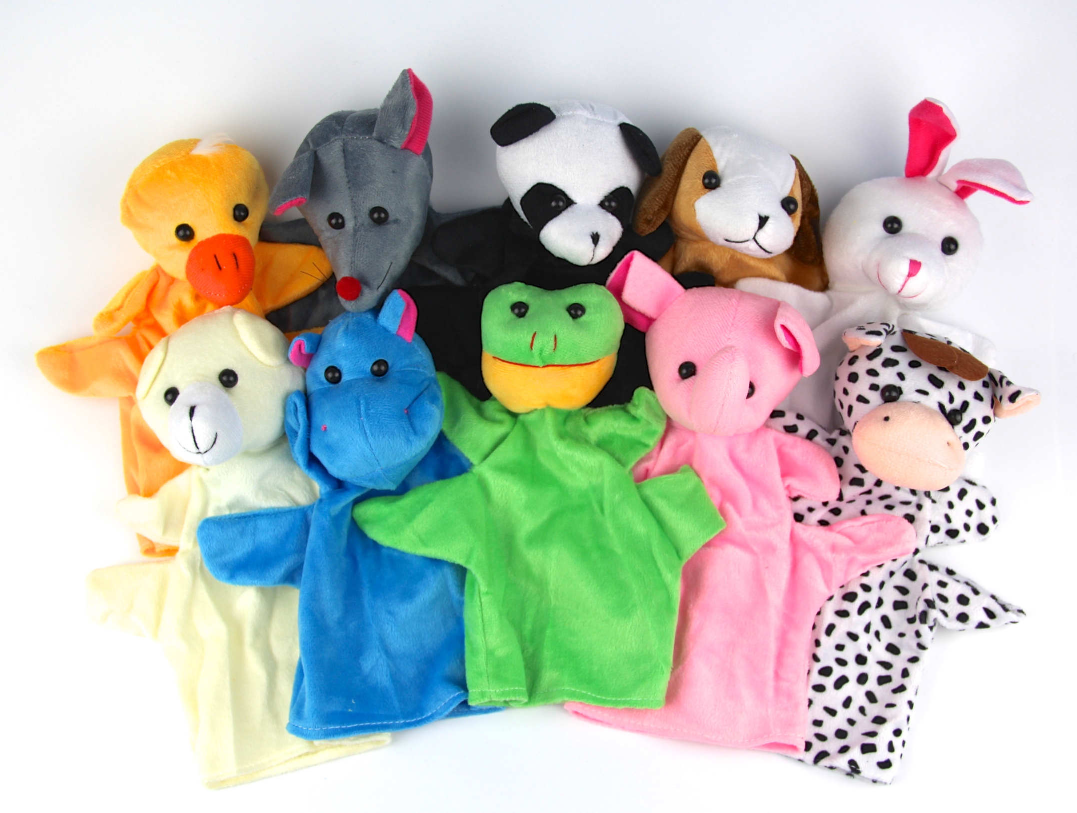 stuffed puppets