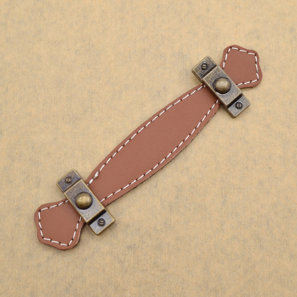 PU Leather Luggage Handle PU Replacement for Suitcase DIY Craft Supply