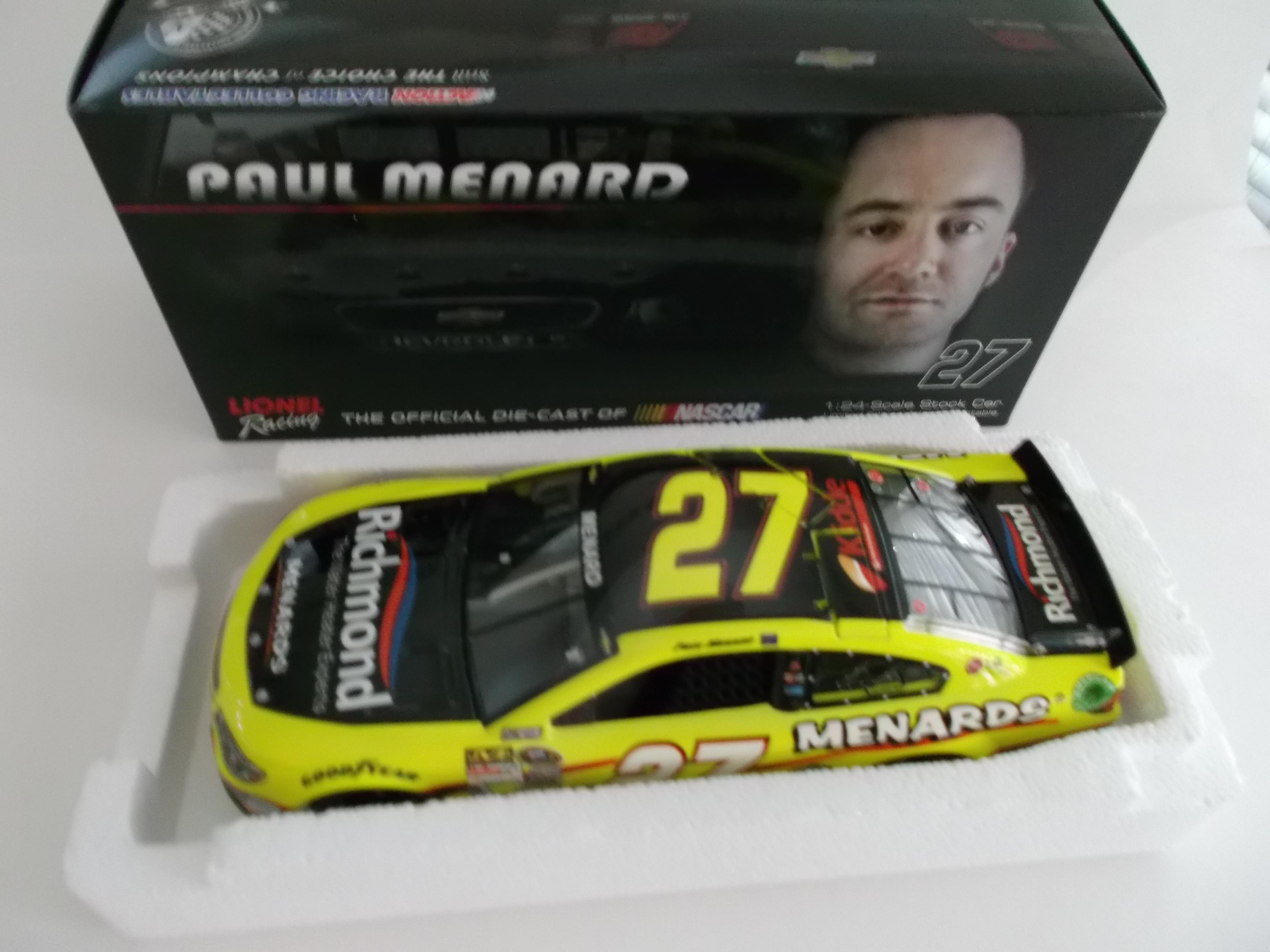 2014 ACTION 124 PAUL MENARD MENARDS NASCAR DIECAST eBay