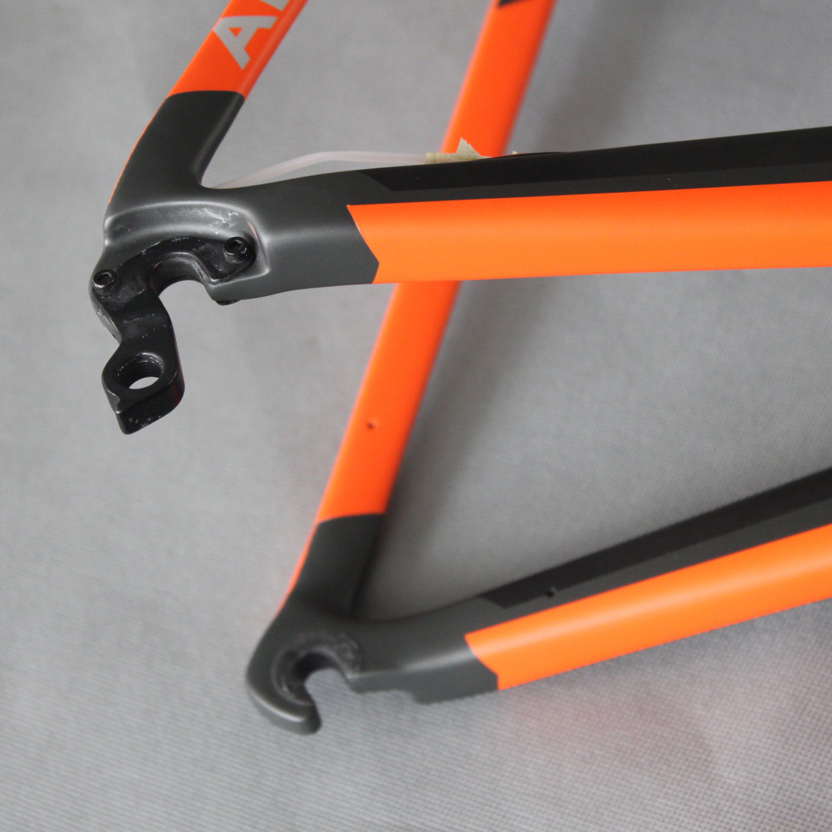 Aero Carbon Road Bike Frame 50cm Adjustable Tapered Seat Post With Carbon Fork eBay