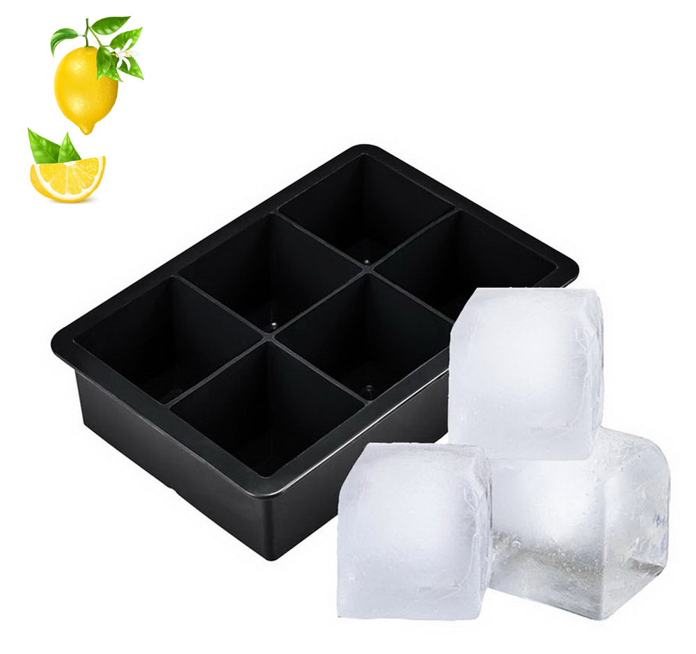 Vina® Whiskey Silicon Large Ice Cube Ball Maker Mold Mould Brick Tray