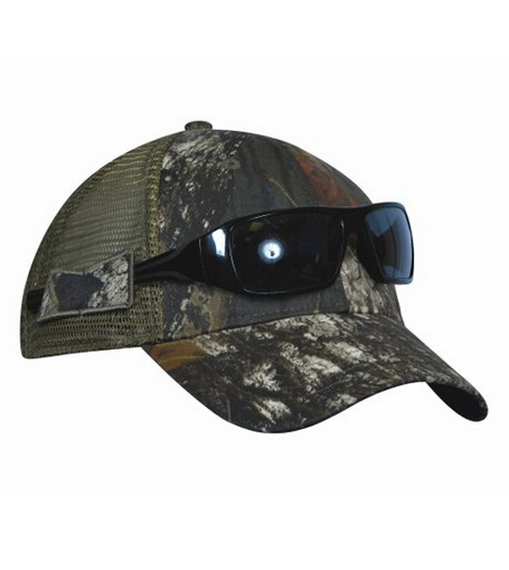 Kc Cap® Unisex Hunting Cap Camouflage Mesh Hat Visor W Sunglass Holder US Patent eBay