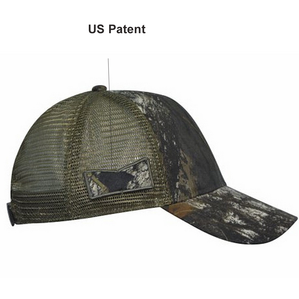 Kc Cap® Unisex Hunting Cap Camouflage Mesh Hat Visor W Sunglass Holder