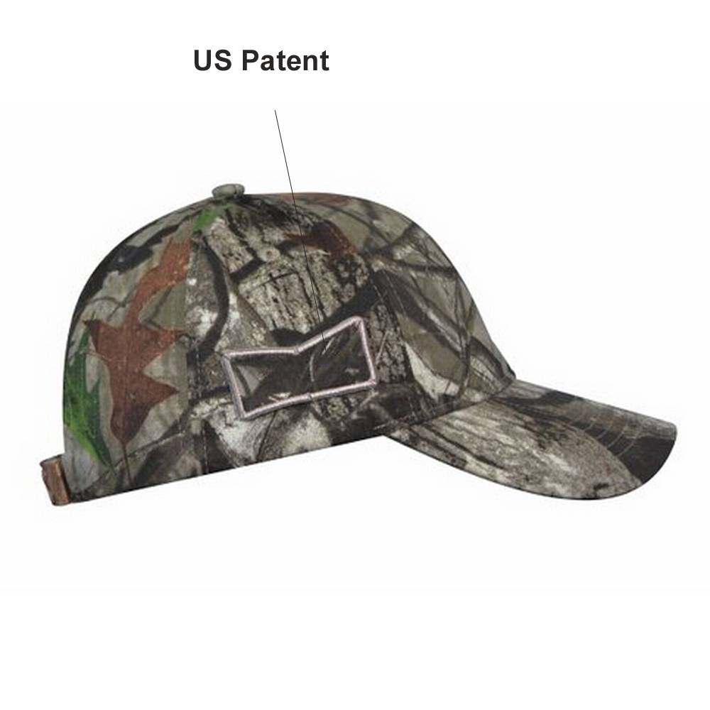 Kc Cap® Unisex Hunting Cap Camouflage Mesh Hat Visor W Sunglass Holder