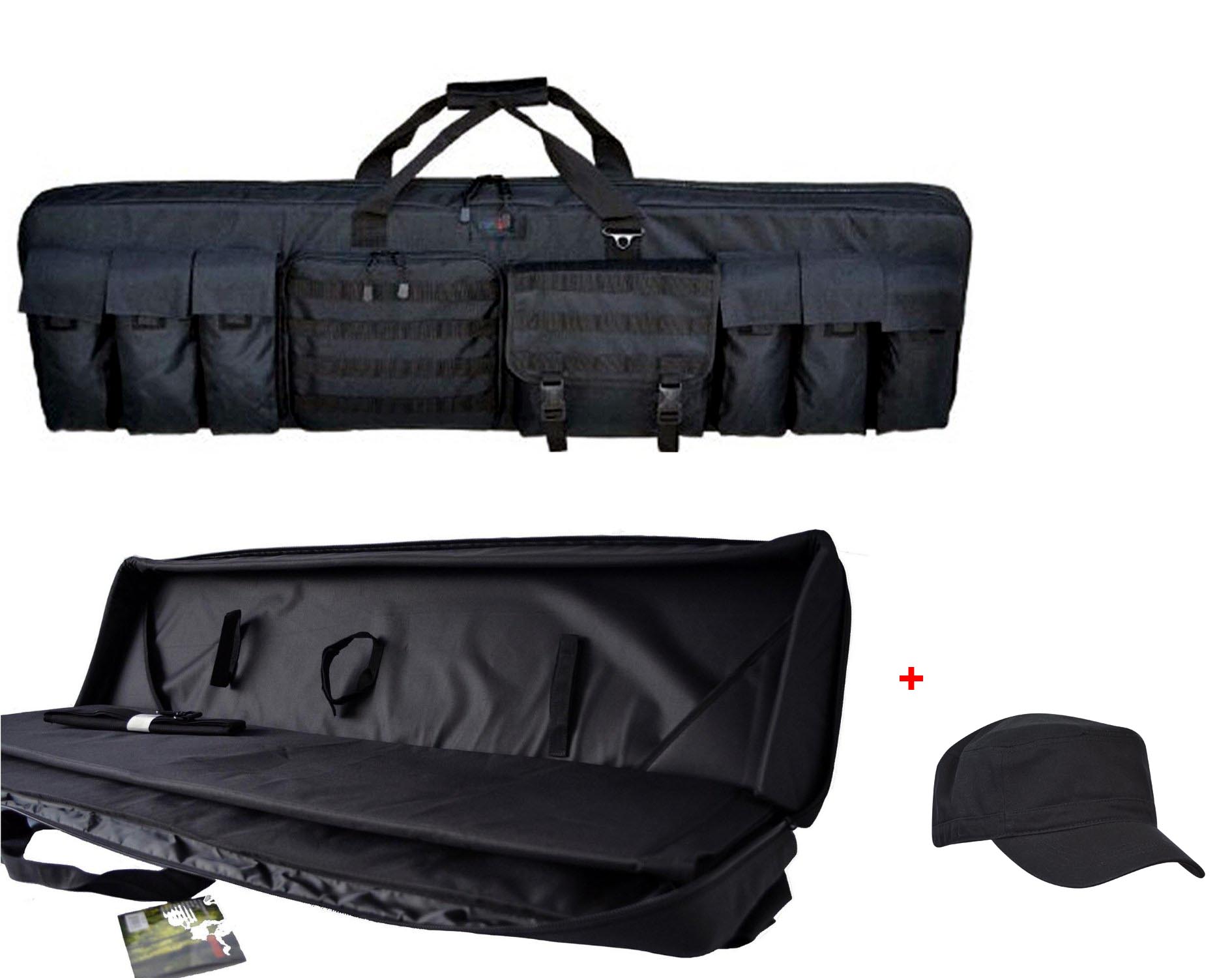 Explorer® 52" Padded Rifle Tactical Carrying Case Gun Bag Military Backpack