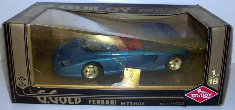 GUILOY 1 18 - 67512 FERRARI MYTHOS - azul GUILOY 1 18 - 67512 FERRARI MYTHOS - azul