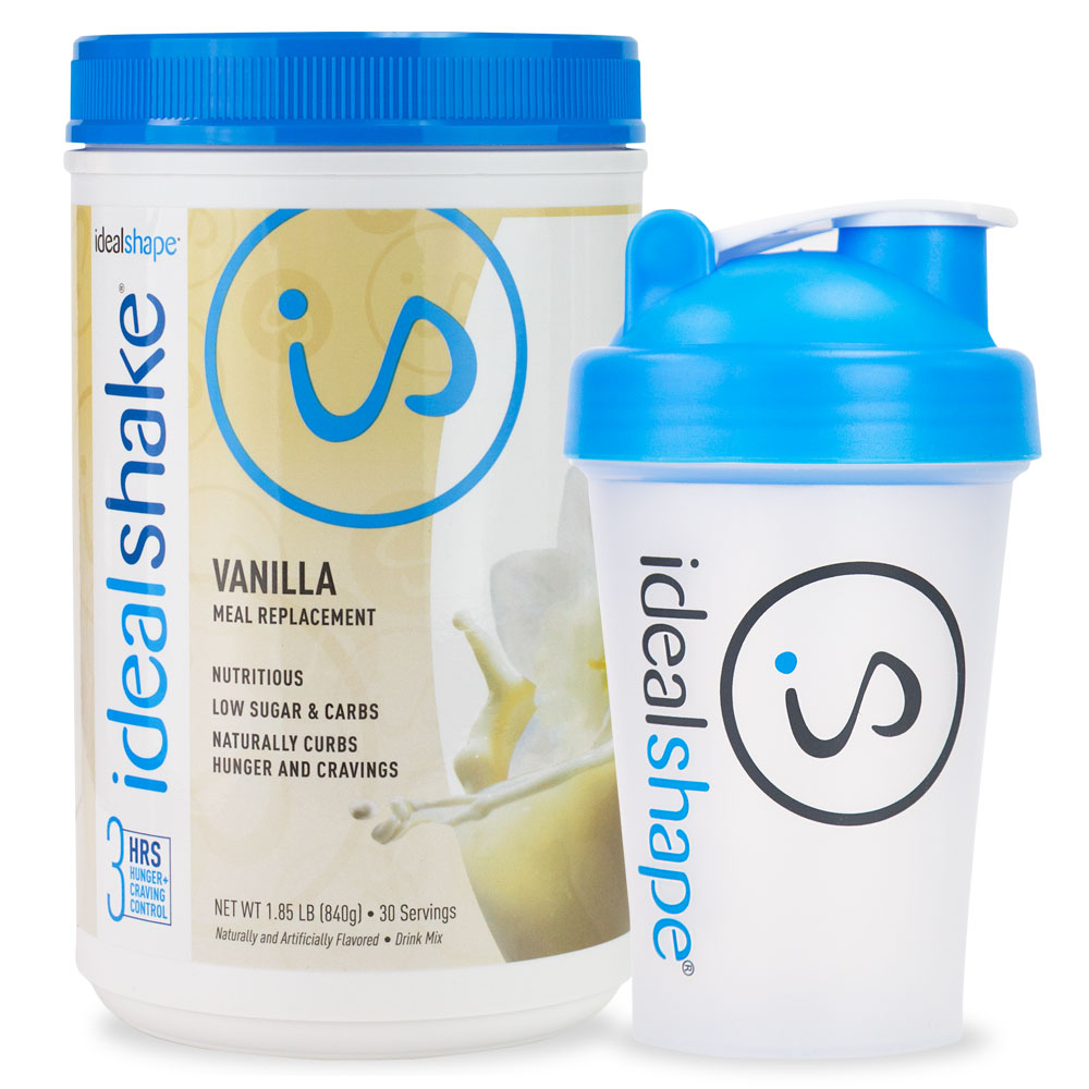 IDEALSHAKE Meal Replacement Shake Direct From IdealShape + FREE Shaker