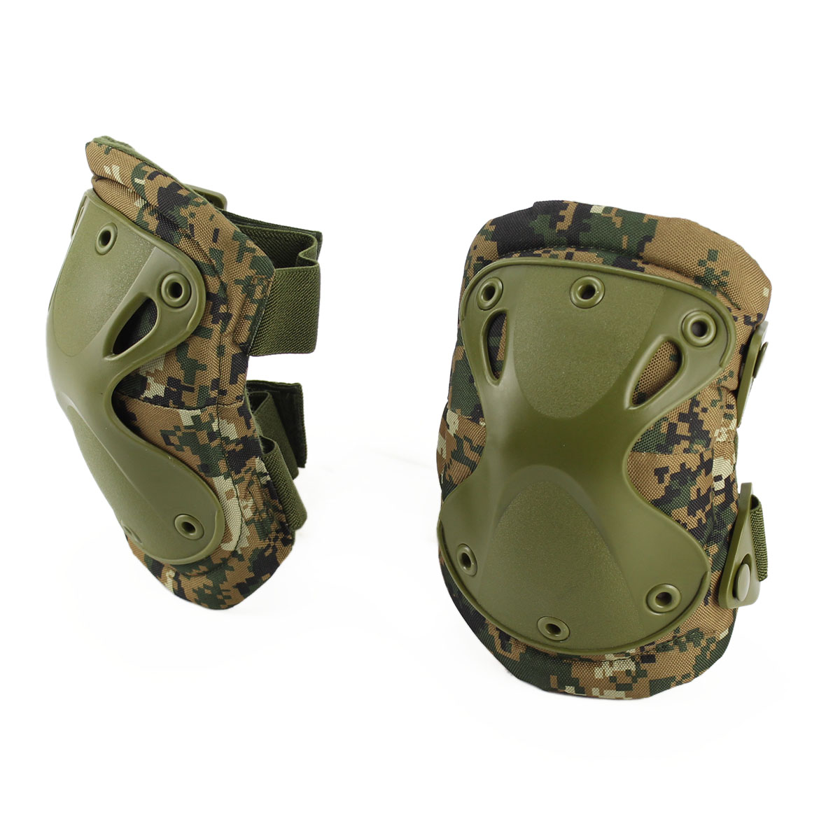 Airsoft Tactical Adjustable Elbow & Knee Protective Pads Knee Pad Skate