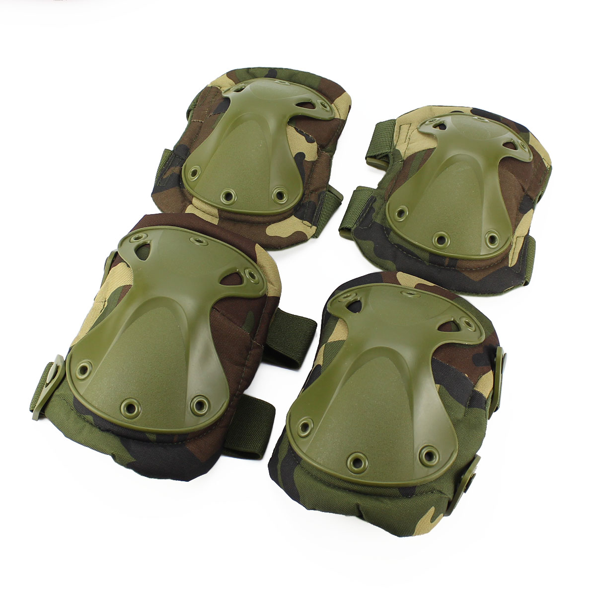 Airsoft Adjustable Tactical Elbow & Knee Protective Pads Knee Pad Skate