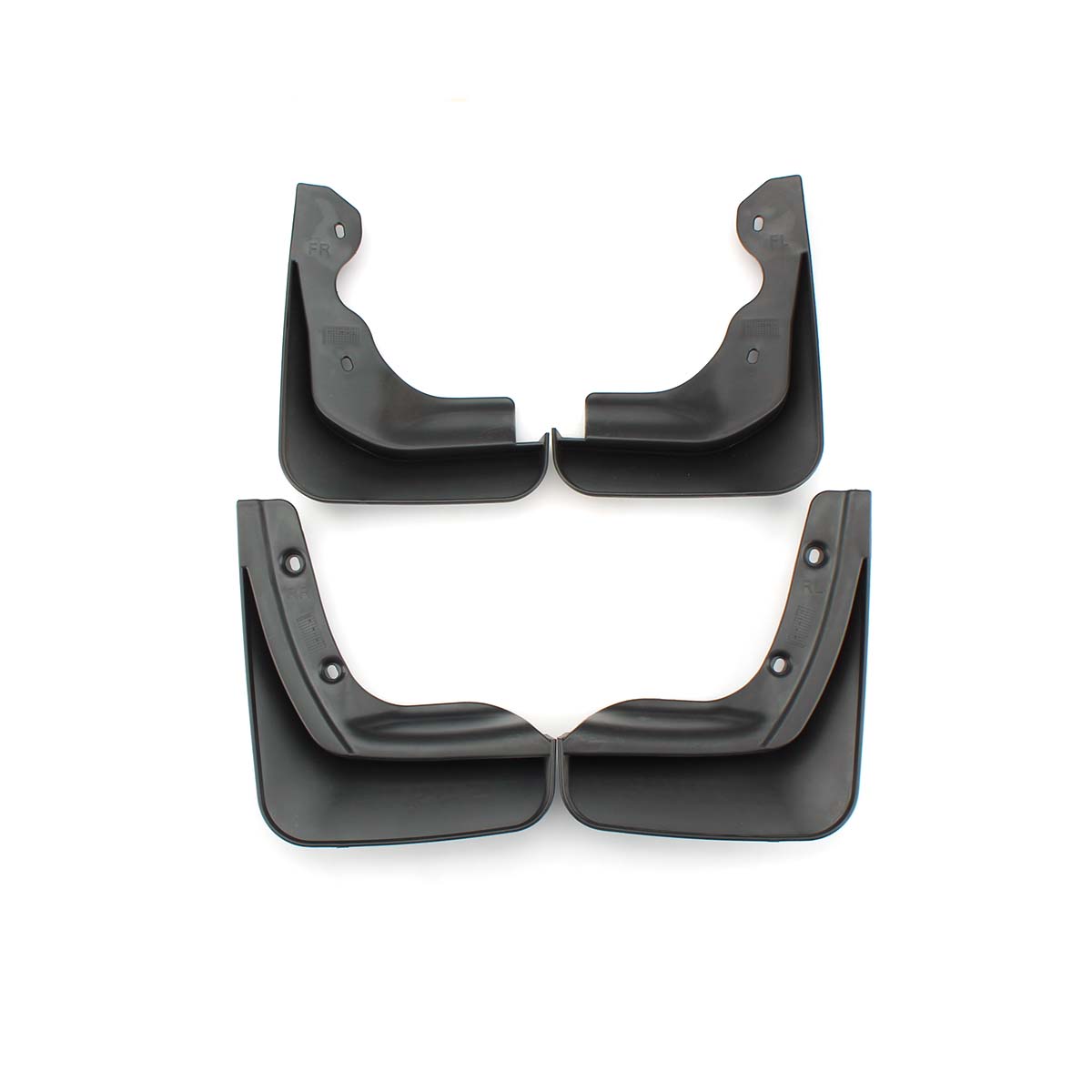 4PCS Black Mud splash Guard Mudguard Flap For VW 2013 Jetta MK6 A6 GLI