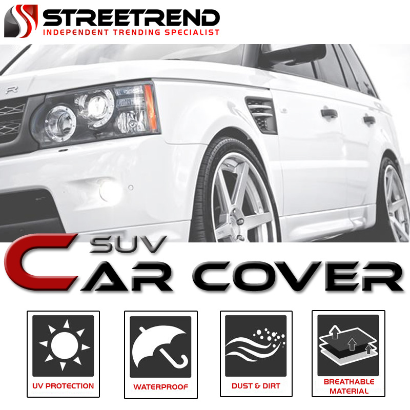 4 Layer Waterproof All Weather SUV Car Cover+Mirror Pocket 4600MM For Chevy/GMC eBay