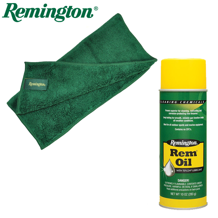 Remington Moisture Guard Rem Cloth & Rem Oil NonAbrasive, Gun Clean