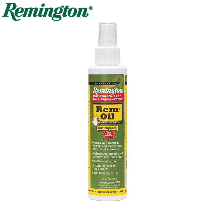 Remington Rem Oil 6oz Spray Pump Gun Cleaner Teflon Lubricant Rust