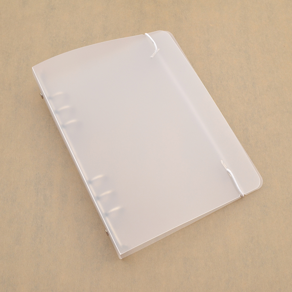 A5 A6 Transparent Clear Binder File Folder Document Paper Holder PVC