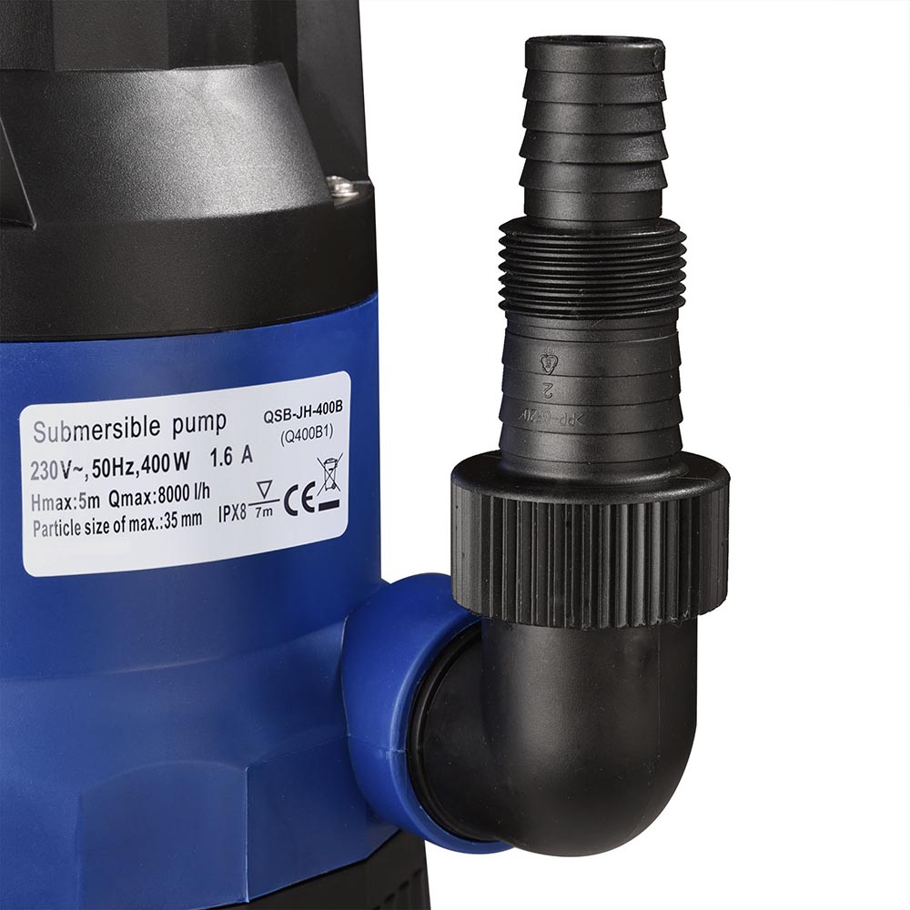 400W 750W 1000W Submersible Water Pump Electric Clean Dirty Flood Garden Pond