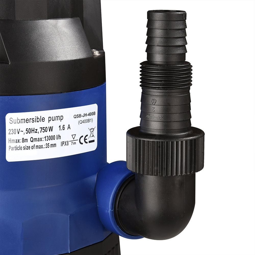 400W 750W 1000W Submersible Water Pump Electric Clean Dirty Flood Garden Pond