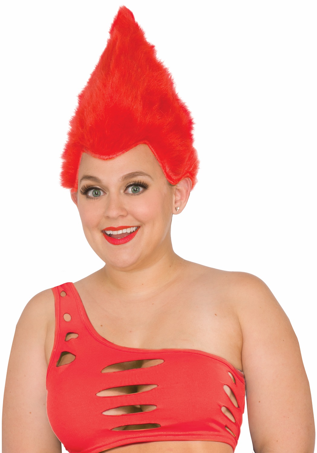 Unisex Adult/'s Size Furry Elf Wig Fuzzy Troll Wig Pixie Wig Costume Accessory