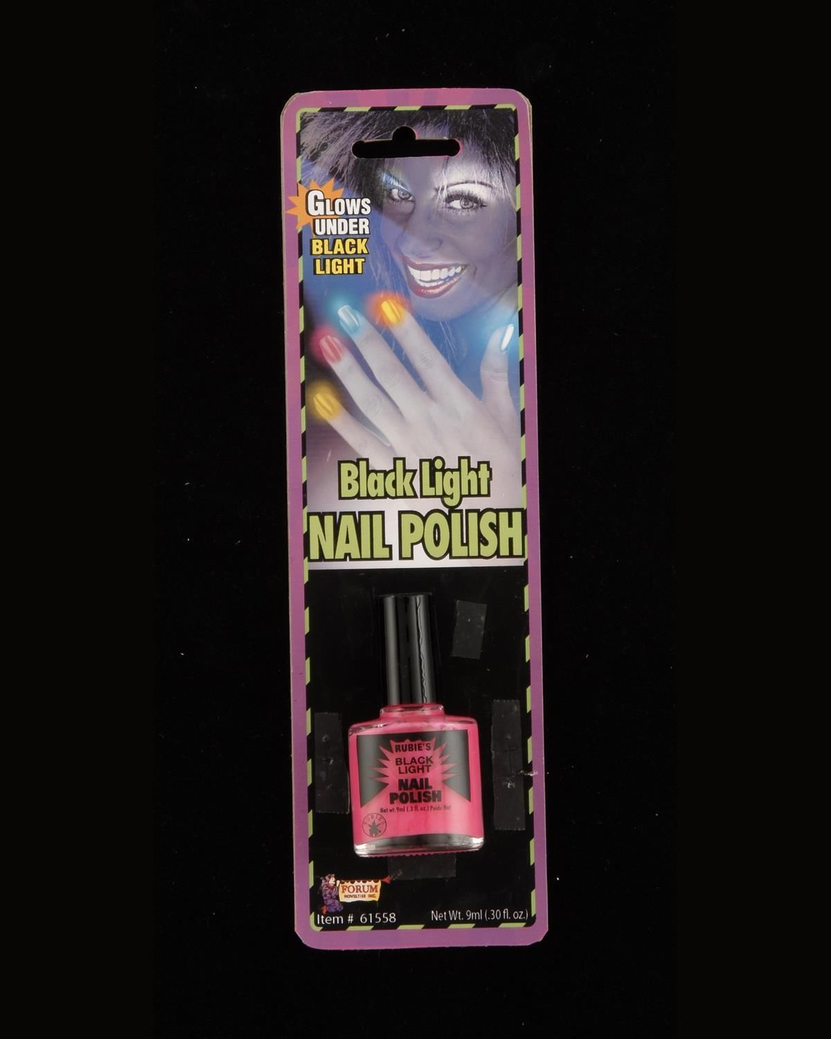Glow in the Dark Black Light Blacklight Finger Nail Fingernail Polish