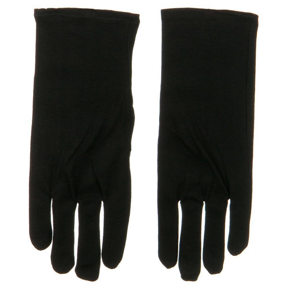 Adult Womens Formal Short 10" Cotton Hand Gloves Costume Accessory