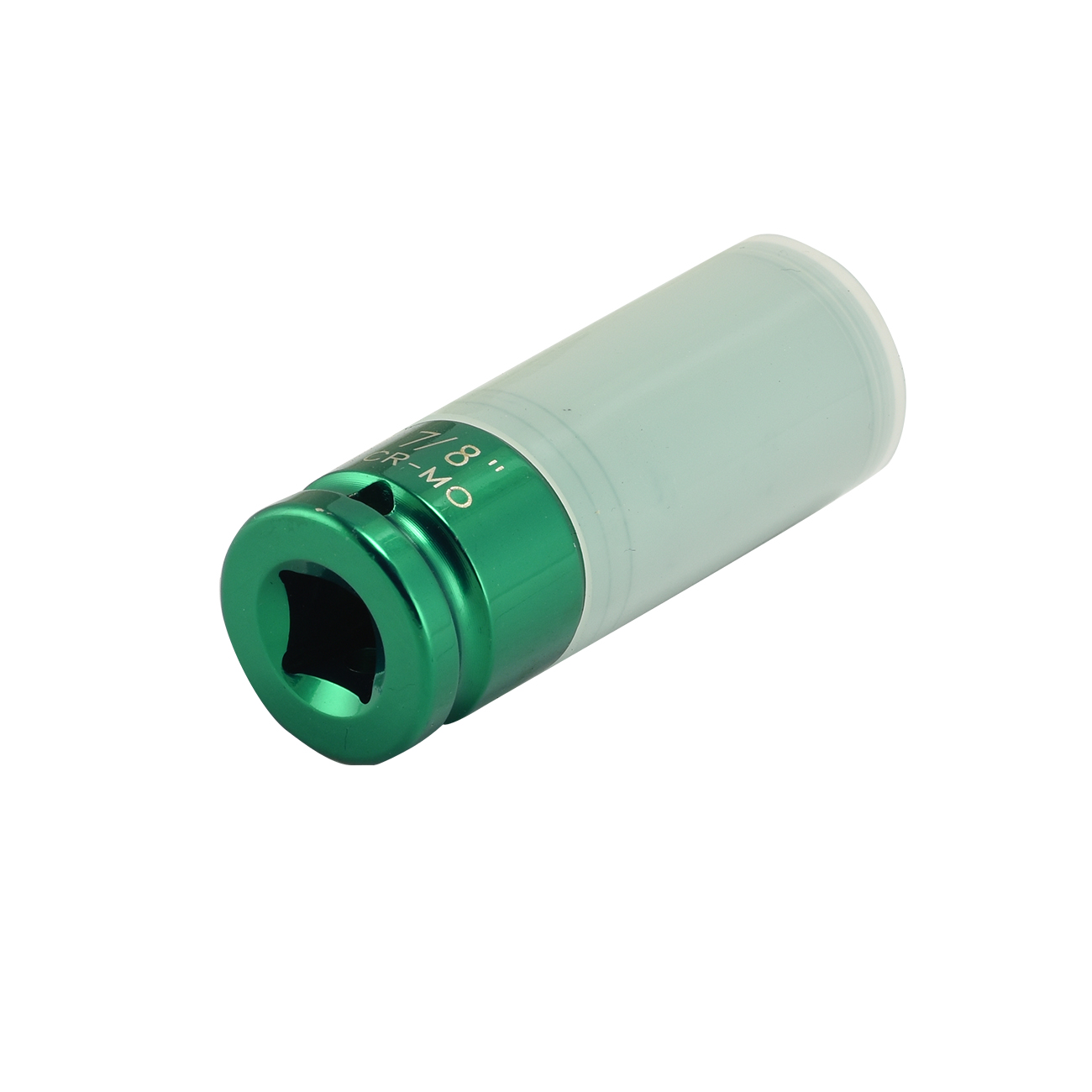 7pc Chrome Protective Plastic Sleeves & Shallow Broach Impact Socket