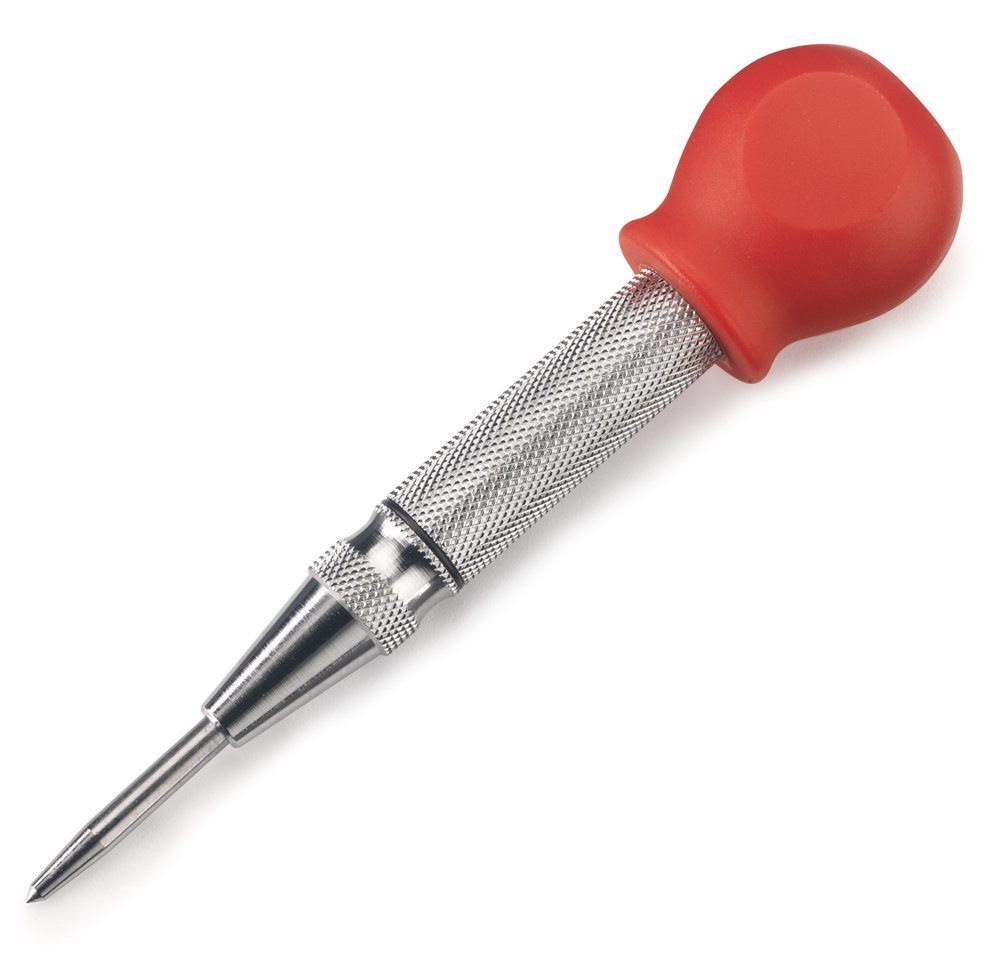 Adjustable Center Punch 5" Automatic Hole Impact Striking Spring