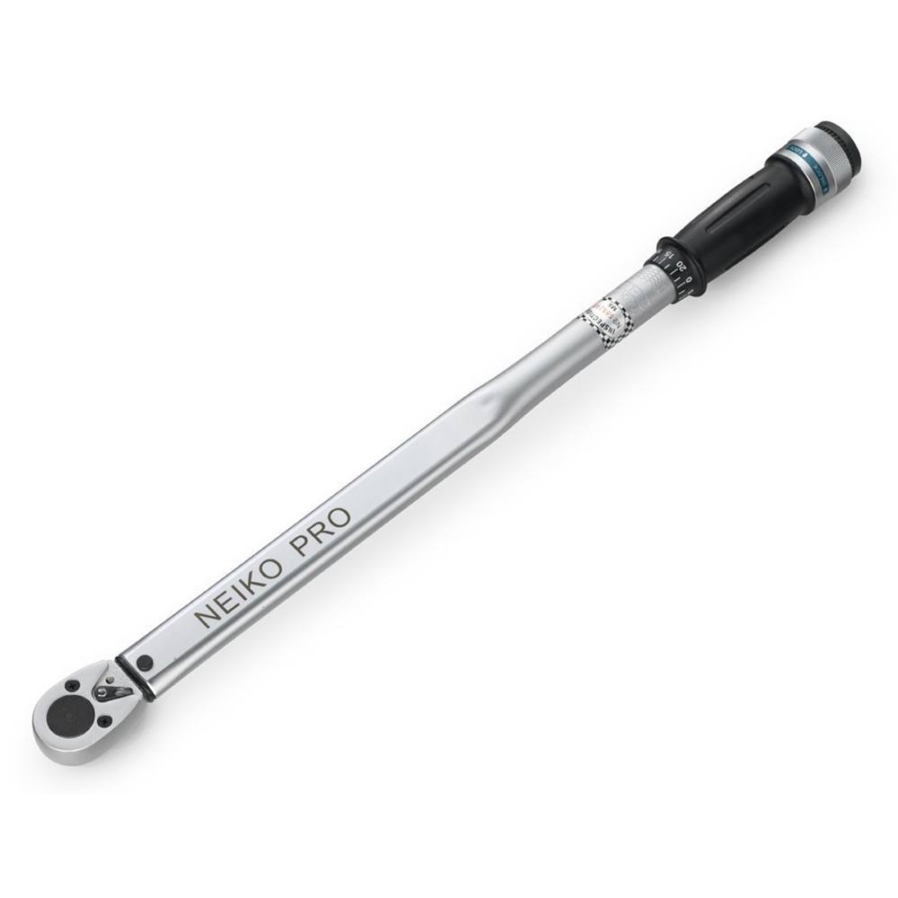 Torque Wrench w/ Automatic Gauge 1/2" inch Drive 50' 250' ft/lb Hand