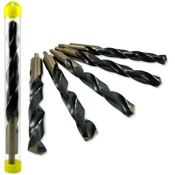 5pc 12" Drill Bit Set 1/8" inch Shank Extra Long High Speed Set eBay