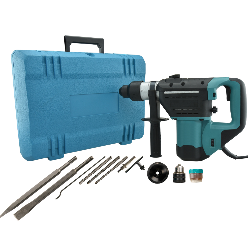 11/2" SDS Electric Rotary Hammer Drill 110V Concrete Tile Breaker Chisel