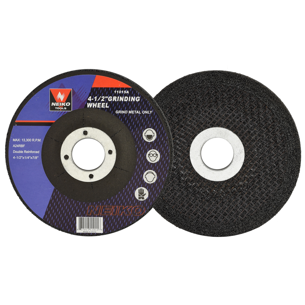 5pc Grind Wheels 41/2" x 1/4" x 7/8" inch for Grinding Stainless Steel