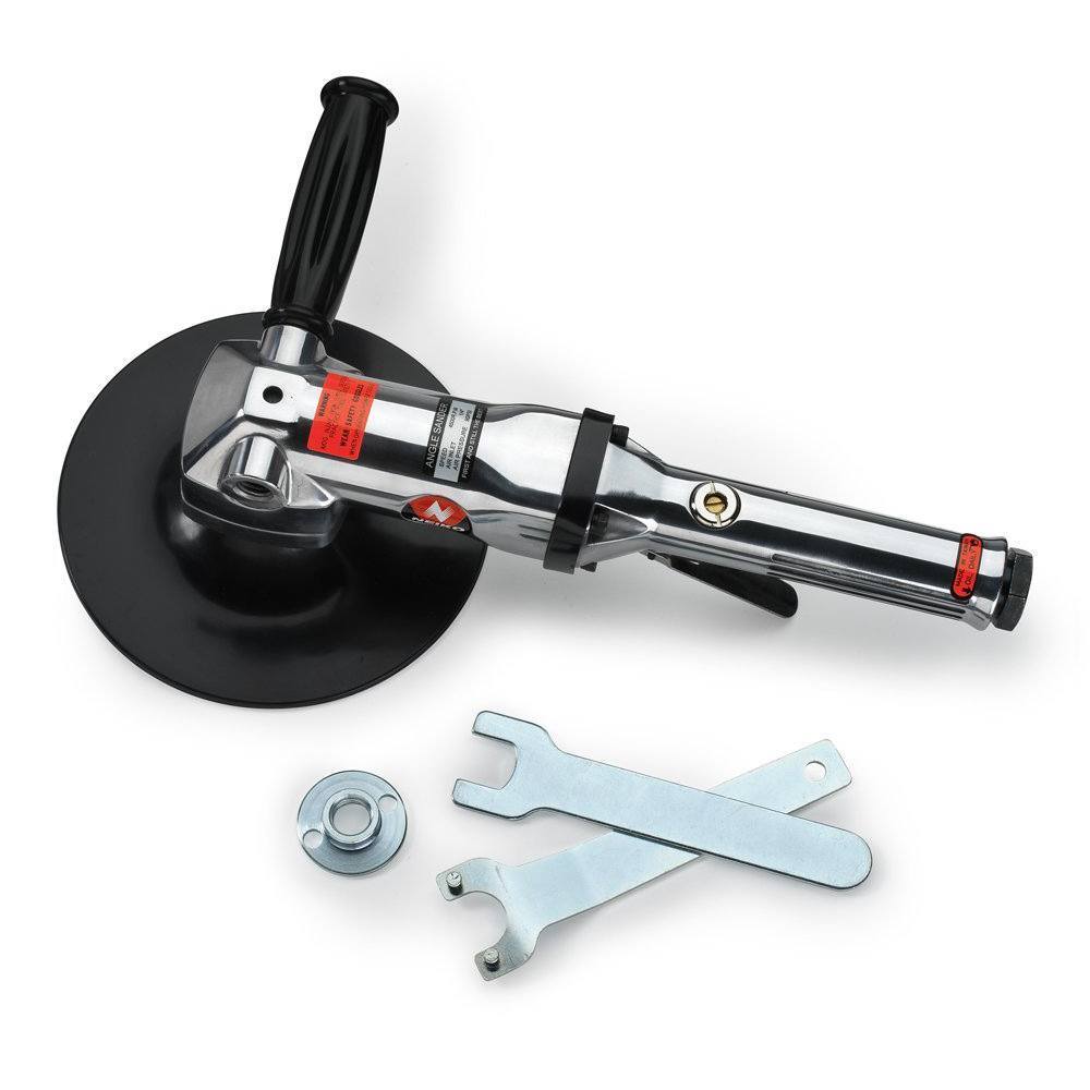 7" inch Air Angle Polisher Buffer Polish with Handle Pneumatic Tools eBay