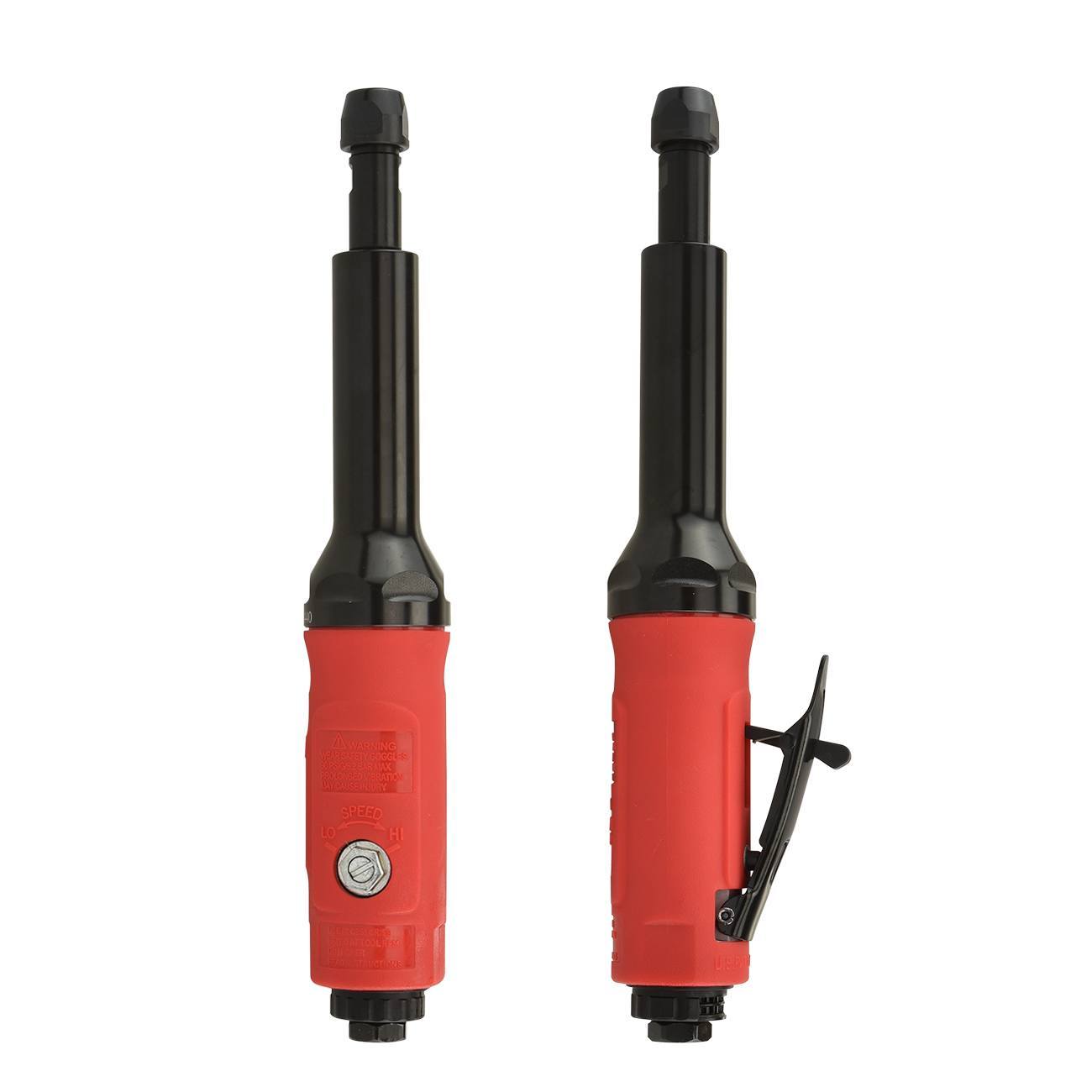 Long Air Die Grinder 5" Extension 1/4" Bit Extended Neck High Speed Porting