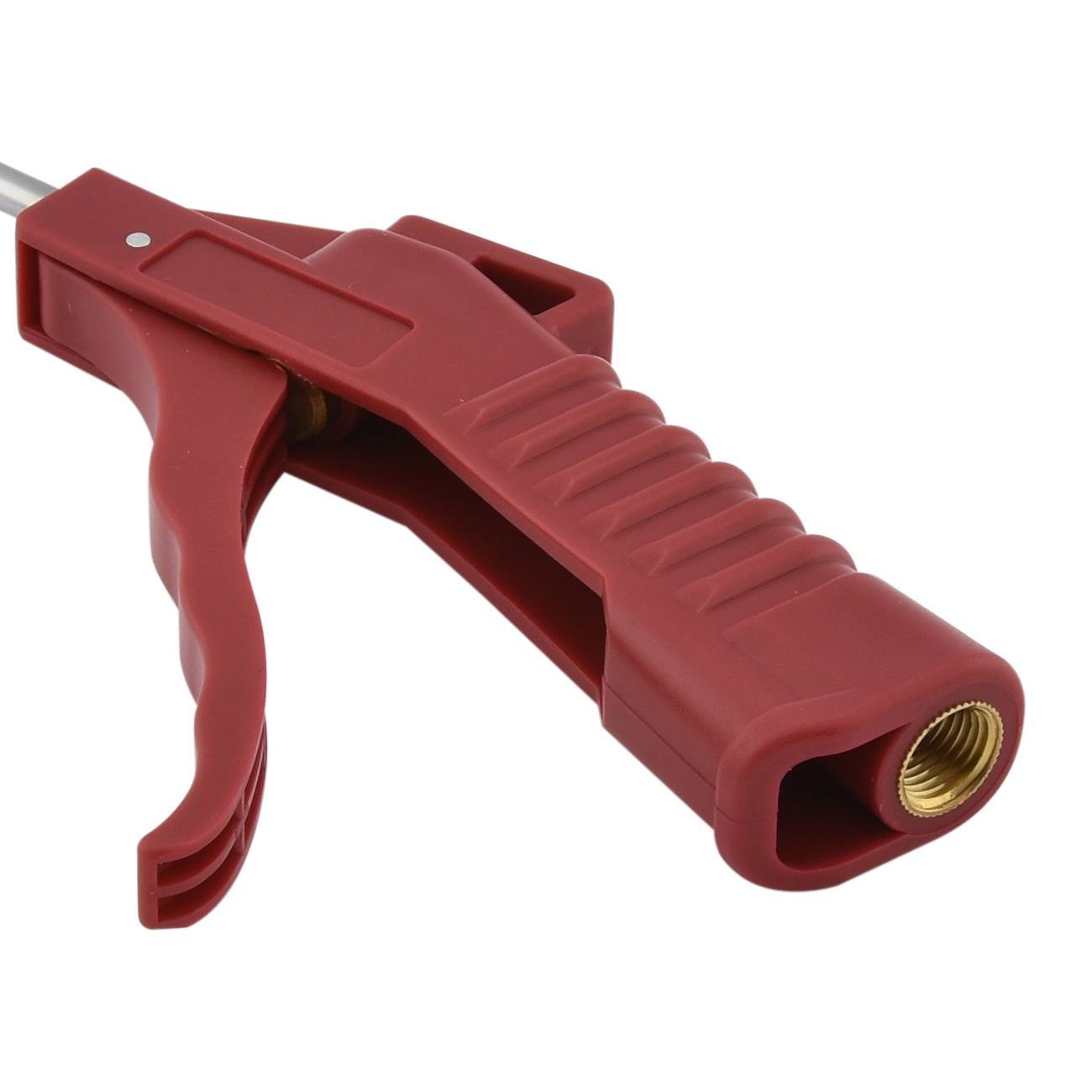 Air Blow Gun 20" Angle Duster 1/2 NPT Rubber Tip Nozzle Pistol Grip