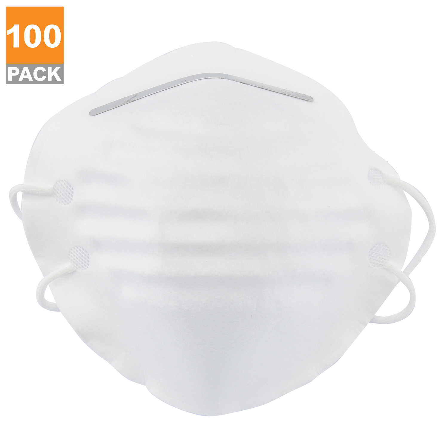 100pc Dust Mask w/ Double Straps Breathing Air Filter Painters