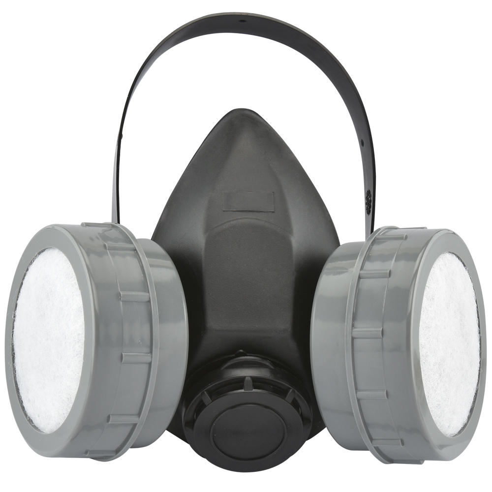 Respirator Mask Dual Filter Anti Dust Paint Protective Cartridge