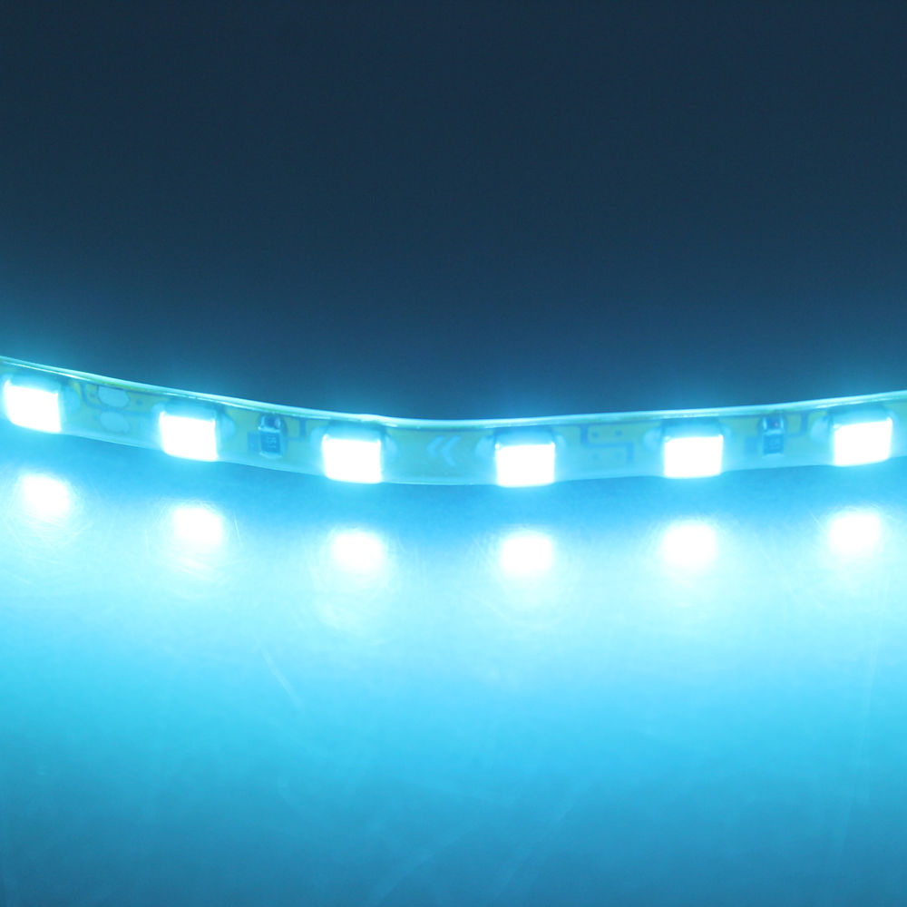 Ice Blue Car Waterproof 45 LEDS LED Strip Light 12V Light Strips Lighting String eBay