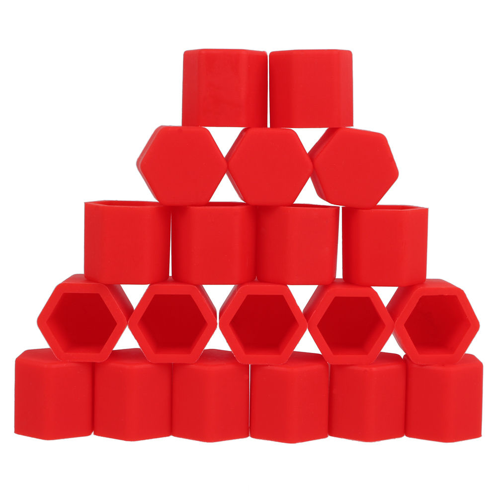 Silicone Wheel Lugs Nuts Bolts Covers Protective Caps 19mm 17mm 21mm 11