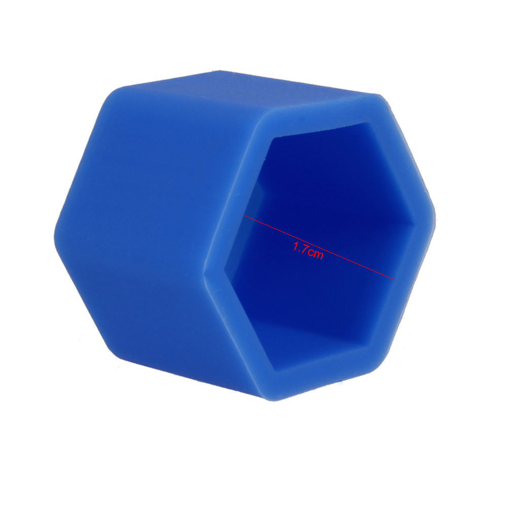 Silicone Wheel Lugs Nuts Bolts Covers Protective Caps 19mm 17mm 21mm 11