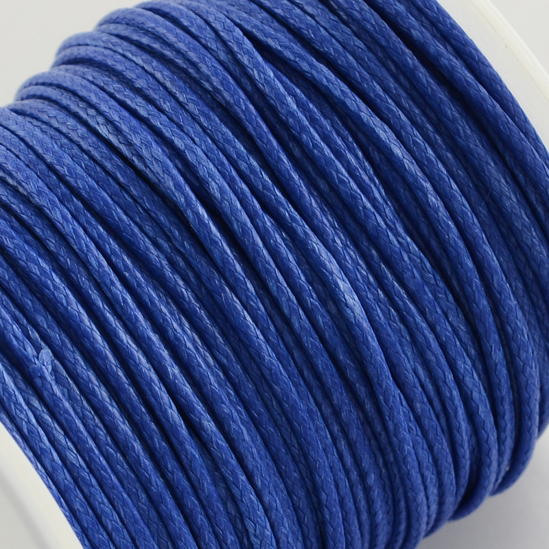 1Roll Waxed Polyester Cord 1mm Thread String Line Braided Craft Jewelry
