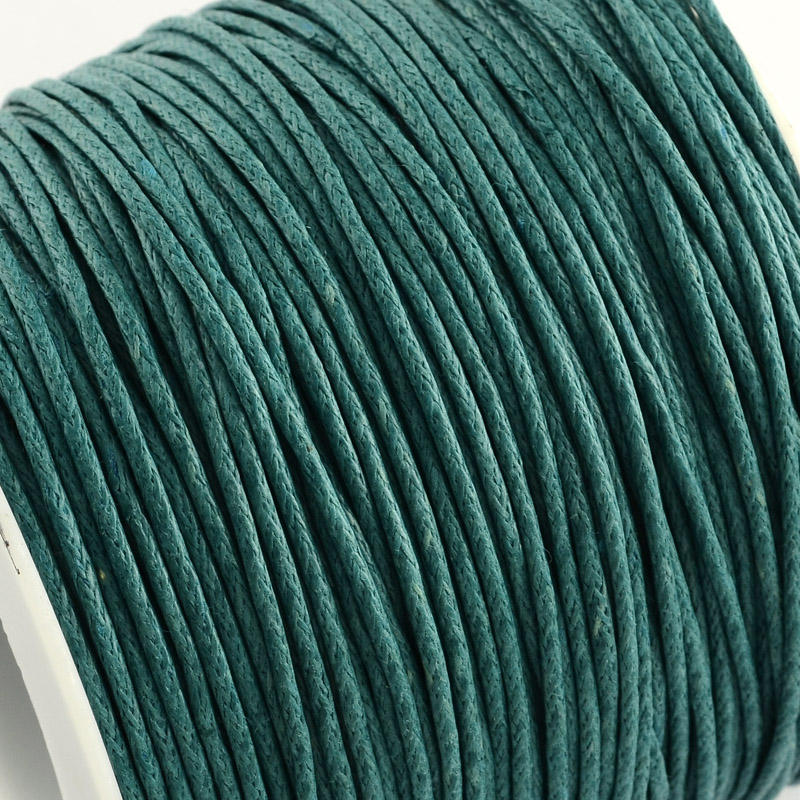 1Roll Waxed Cotton Thread Cord Beading String Wire Rope 1mm Craft