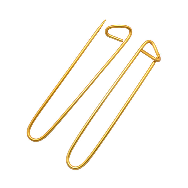 Coated Metal Aluminum Knit Knitting Crochet Needles Locking Cable Stitch Hold...