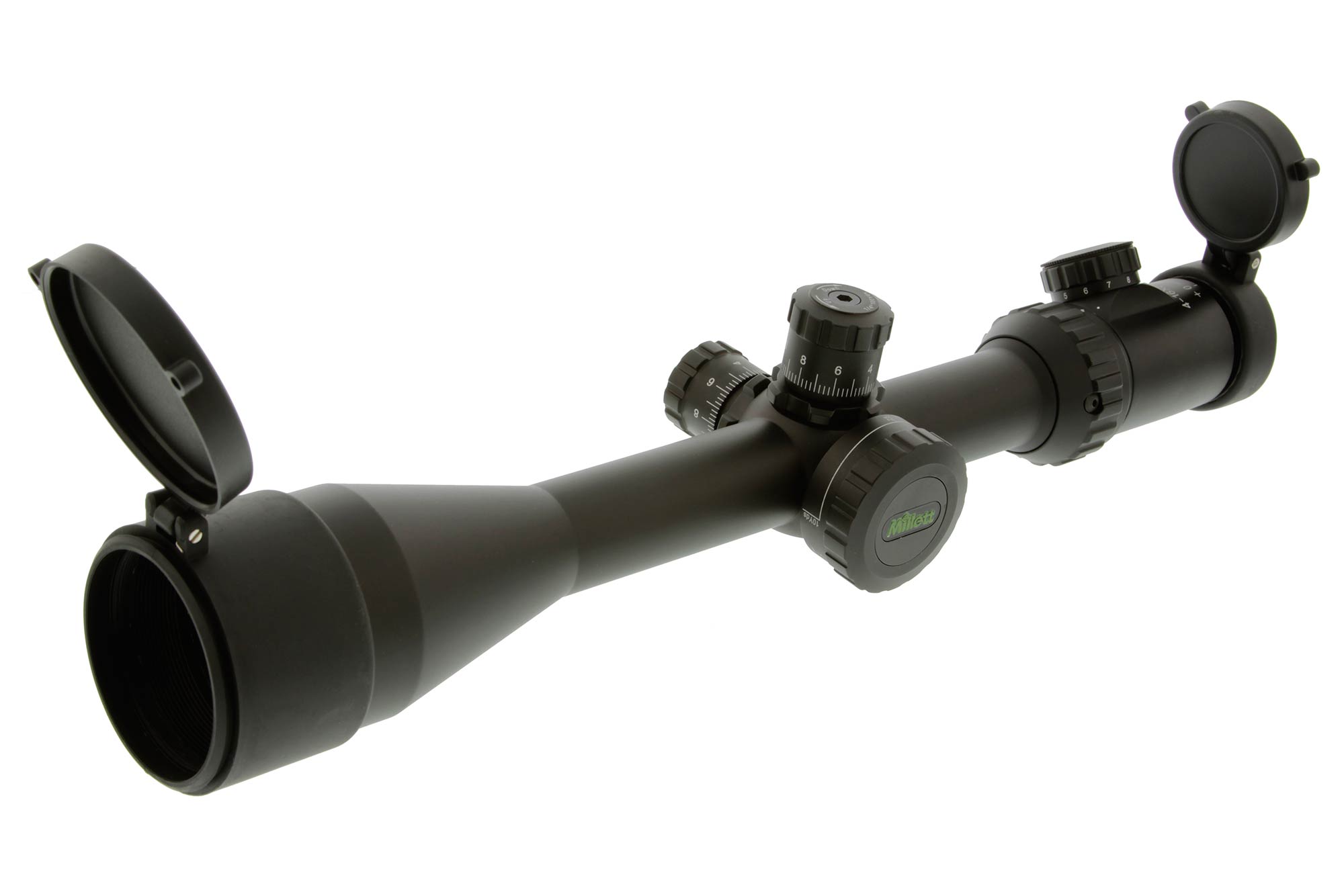 Millett 416 x 50mm TRS1 Illuminated Mildot Reticle Hunting Scope
