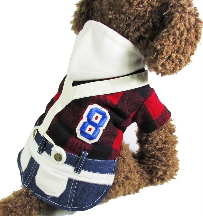 New Students Uniform Jacket Coat dog clothes For Boy Girl Small Little