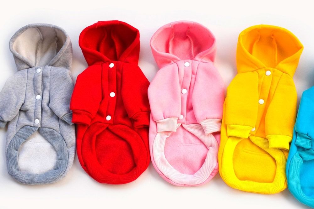 7 color 100 Cotton Coat Sweater Jumper Hoodie Small Boy Girl Dog