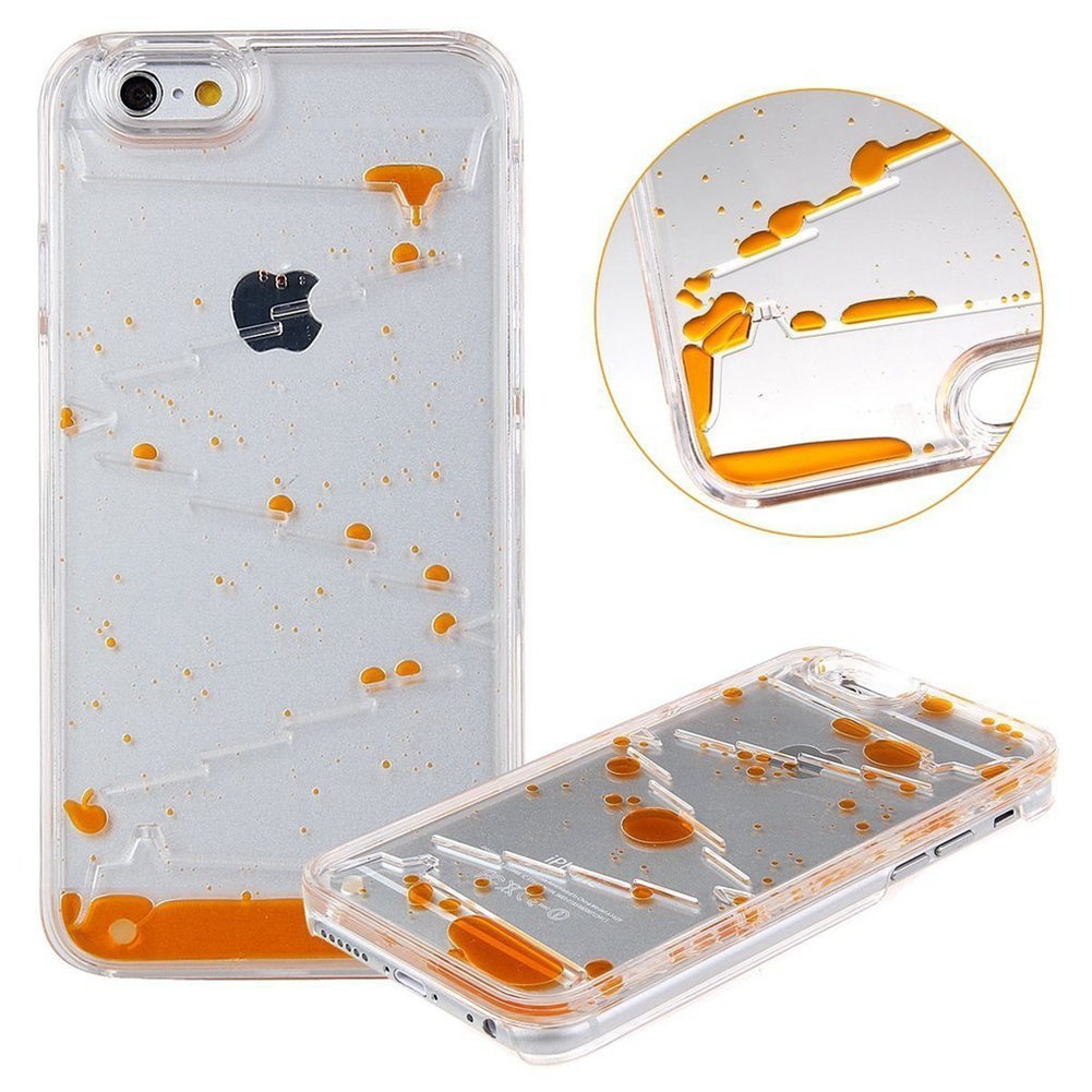 Drip Drop Game Liquid Dynamic Water Case Back Cover Skin for iPhone 5